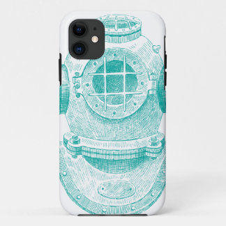 Coque Case-Mate Pour iPhone Vieux costume de plongeur