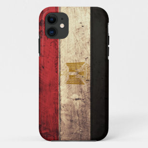 Coques Pour iPhone Vieux drapeau en bois de l'Egypte