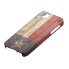 Vieux drapeau en bois du Texas ;