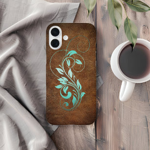 iPhone 16 Plus Case Vieux Monde Faux Leather