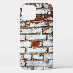 Case-Mate iPhone Case Vieux mur vintage en briques avec plaste blanc par