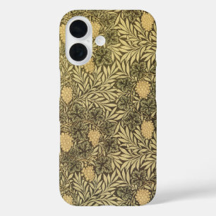 Coque Pour iPhone 16 Vigne par William Morris, motifs textiles vintage