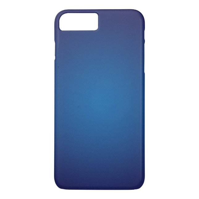 Coques Case-Mate iPhone Vignette en bleu foncé profond (Dos)