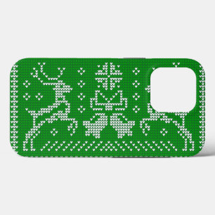 Case-Mate iPhone Case Vilain chandail sonneries cloches cerfs de Noël ve