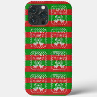 Vilain pull motif sonnettes Joyeux fils Xmas