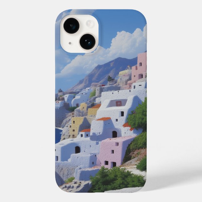 Coques Case-Mate iPhone village de pêcheurs (Verso)