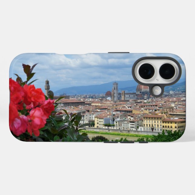 Coques Case-Mate iPhone Ville de Florence, Italie (Verso (horizontal))