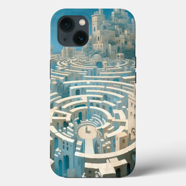 Coques Case-Mate iPhone Ville de Maze Surreal (Verso)