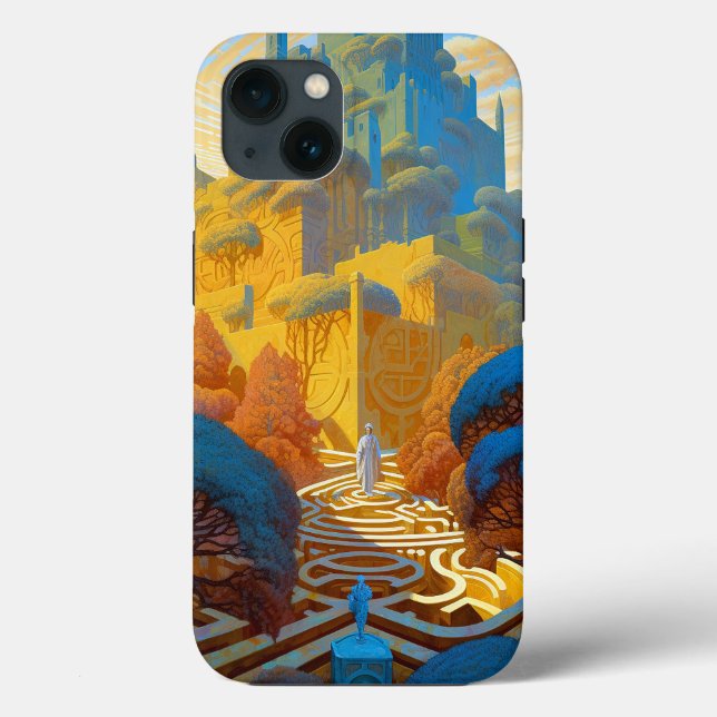 Coques Case-Mate iPhone Ville de Maze Surreal (Verso)