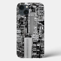 Ville de New York en noir et blanc