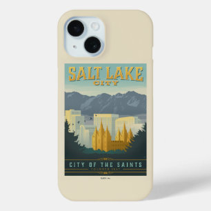 Coque Pour iPhone 15 Ville des Saints   Salt Lake City, Utah