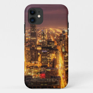 Etui iPhone Case-Mate Ville nocturne de Chicago