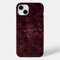 Vin Velvety Damask | Glam Grunge de Bordeaux Sangr