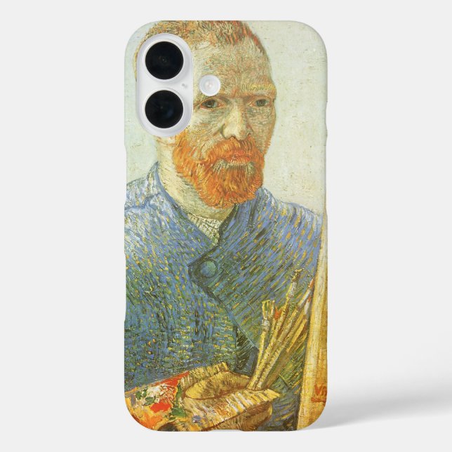 Coques Case-Mate iPhone Vincent van Gogh - Autoportrait devant Easel (Verso)