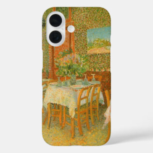 Coques iPhone 16 Vincent van Gogh - Intérieur d'un restaurant