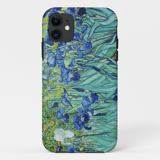 Coques Case-Mate iPhone Vincent van Gogh, Iris (Dos)