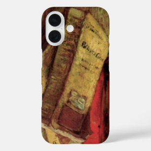 Coque Pour iPhone 16 Vincent van Gogh - La vie morte avec trois livres