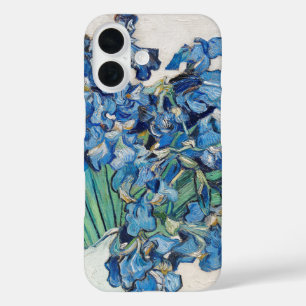 Coque Pour iPhone 16 Vincent van Gogh - La Vie morte : Vase avec Irises
