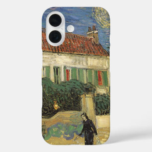 Coque Pour iPhone 16 Vincent van Gogh - Maison Blanche à la nuit