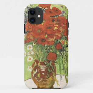 Coques Pour iPhone Vincent van Gogh, Nature morte - Pavots rouges...