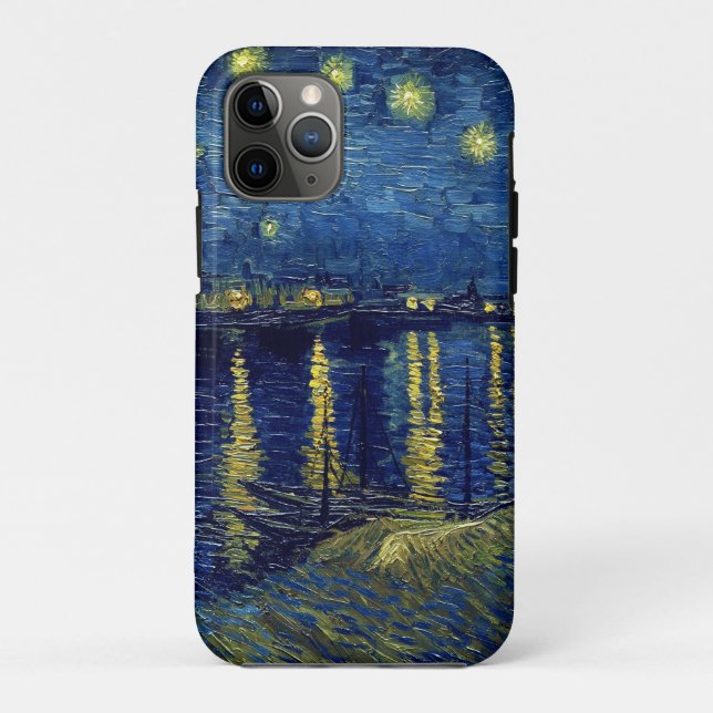 Coques Case-Mate iPhone Vincent Van Gogh "Nuit étoilée Sur Le Rhône" (Dos)