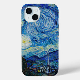Coque Pour iPhone 15 Vincent Van Gogh The Starry Night Fine Art