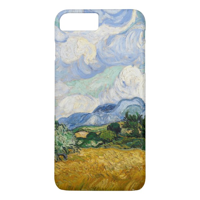 Coques Case-Mate iPhone Vincent Van Gogh Wheat Field With Cypresses (Dos)