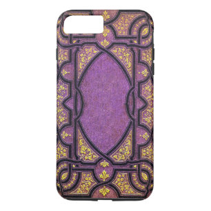 Coque Case-Mate Pour iPhone Vins violet et or tombés Couverture du livre