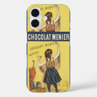 Vintage 1892 Chocolat Menier Jeune Fille Française