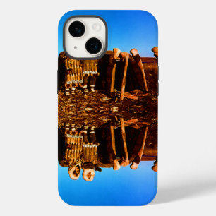 Coque Pour iPhone 14 Vintage Alaska Fourrure esquimau revêtu arctique g