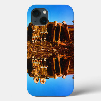 Case-Mate iPhone Case Vintage Alaska Fur vêtu eskimo arctique sod igloo