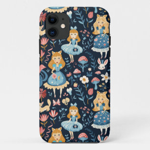Case-Mate iPhone Case Vintage Alice au pays des merveilles Motif sans co