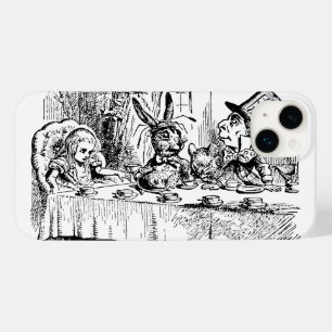 Coque Pour iPhone 14 Plus Vintage Alice au pays des merveilles, Thé Party
