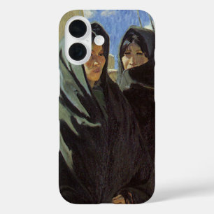 Coque Pour iPhone 16 Vintage amérindien, Taos Girls par Walter Ufer