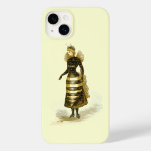 Coque Pour iPhone 14 Plus Vintage Bee Lady
