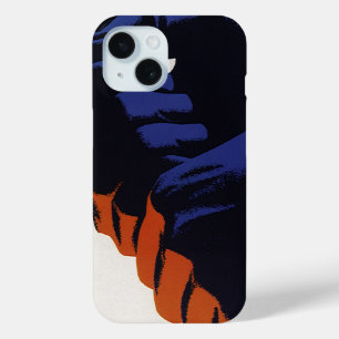 Coque Pour iPhone 15 Vintage Business Factory, Production de fabricatio