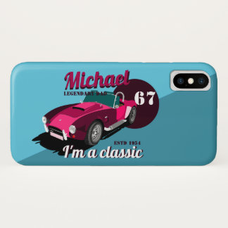 Case-Mate iPhone Case Vintage classique antique voiture légendaire nom d
