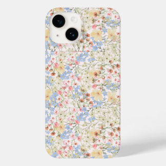 Coque Pour iPhone 14 Vintage Colorful Flower iPhone 14 Phone Case 