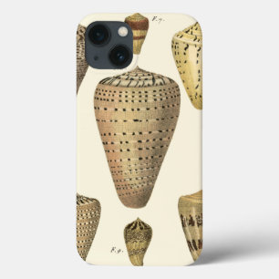 iPhone 13 Case Vintage Cone Shells