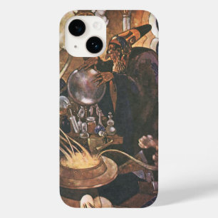 Coque Pour iPhone 14 Vintage Conte de Fées, Aladdin et la Lampe Magique