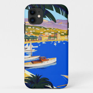 Coque iPhone 11 Vintage Côte d'Azur