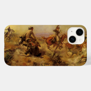 Coque Pour iPhone 14 Vintage Cowboys, Jerez Down by CM Russell
