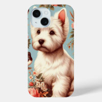 Vintage Cute West Highland White Terrier