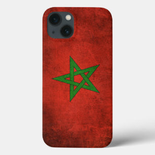 Etui iPhone Case-Mate Vintage Distressed Flag of Morocco