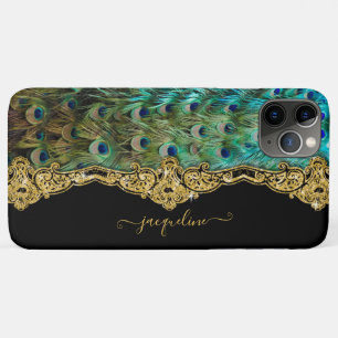 Case-Mate iPhone Case Vintage Elégant Peacock Plumes Baroque Rococo