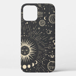 Case-Mate iPhone Case Vintage ensemble d'illustrations des phases de lun