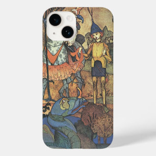 Coques Pour iPhone Vintage Fairy Tale, Un Chevalier courageux et un D