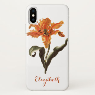 Etui iPhone Case-Mate Vintage Fancy Lily orange en Fleur, Fleurs de Jard