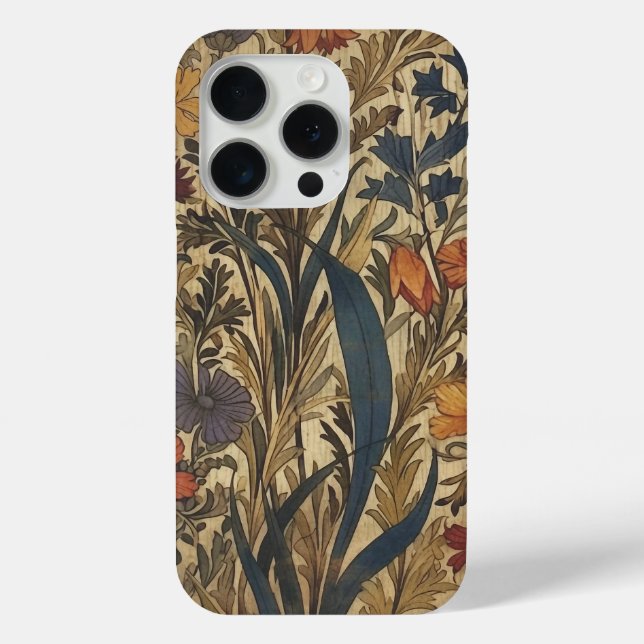 Coques Case-Mate iPhone vintage Floral Dream Wildflower art (Verso)
