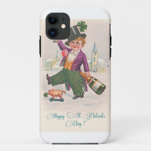 Etui iPhone Case-Mate Vintage Happy Jour de la Saint Patrick Shamrock Ch